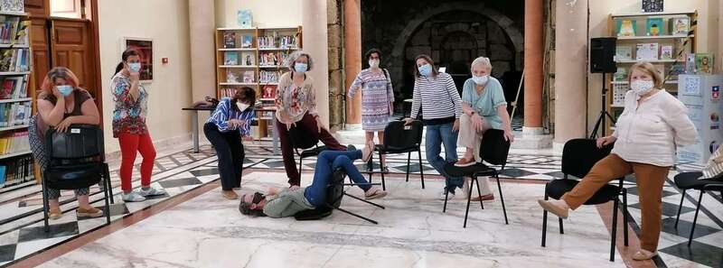 Momento del evento cultural/TA.